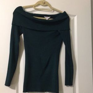 Off the shoulder sweater